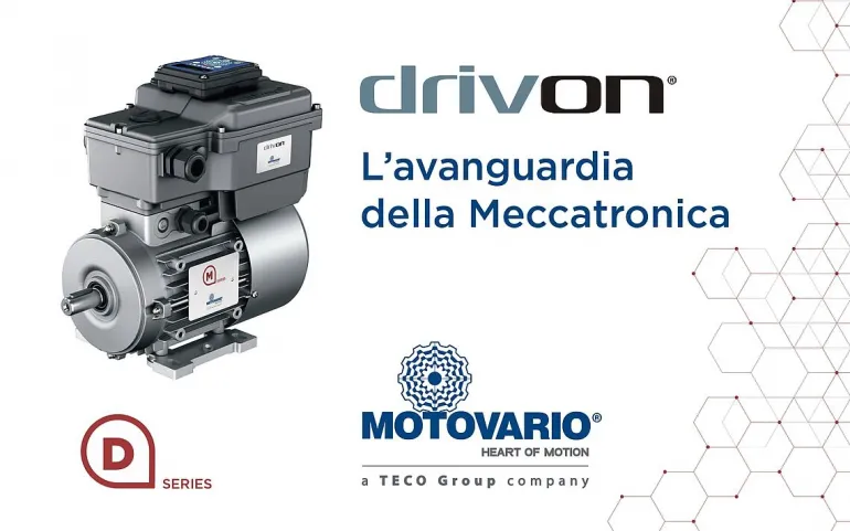 Motovario Drivon: efficienza energetica e controllo avanzato per applicazioni varie