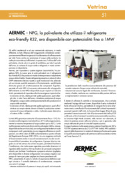 ACS, Raffrescamento, Refrigeranti ecologici