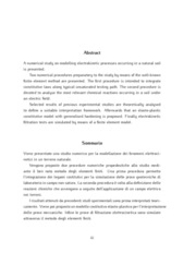 Numerical modelling of electrokinetic processes on a natural soil