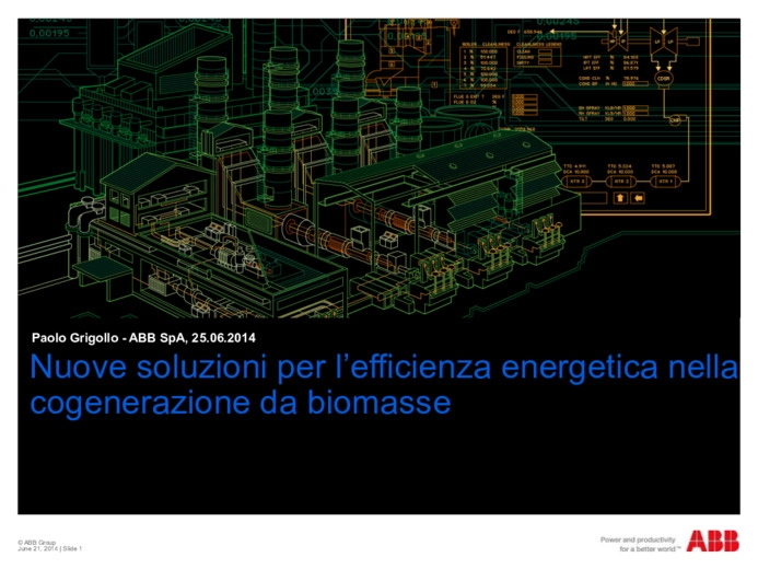 Nuove soluzioni per lefficienza energetica nella cogenerazione da biomasse