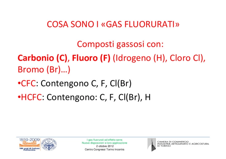 Oltre i gas fluorurati - quale evoluzione si prospetta per il futuro?