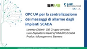 Formazione, ICT, Industria 4.0, Internet of things, MES, OPC, Scada