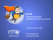 Livio De Chicchis - FIRE - Federazione Italiana per l'uso Razionale dell'Energia