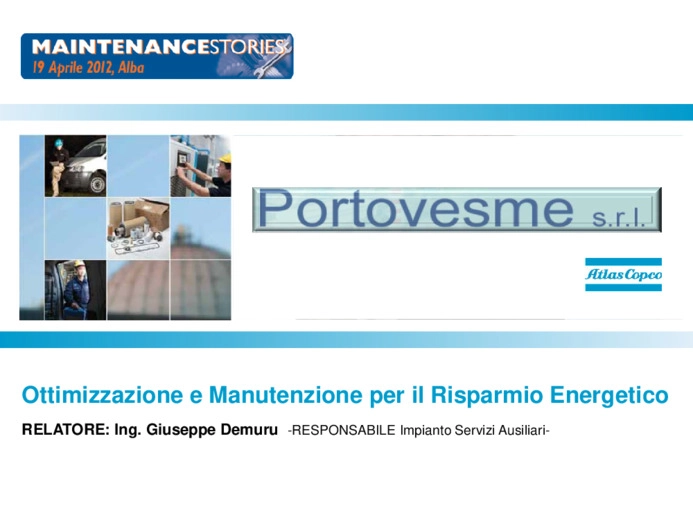 Ottimizzazione e manutenzione per il risparmio energetico