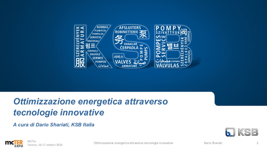 Ottimizzazione Energetica attraverso tecnologie innovative