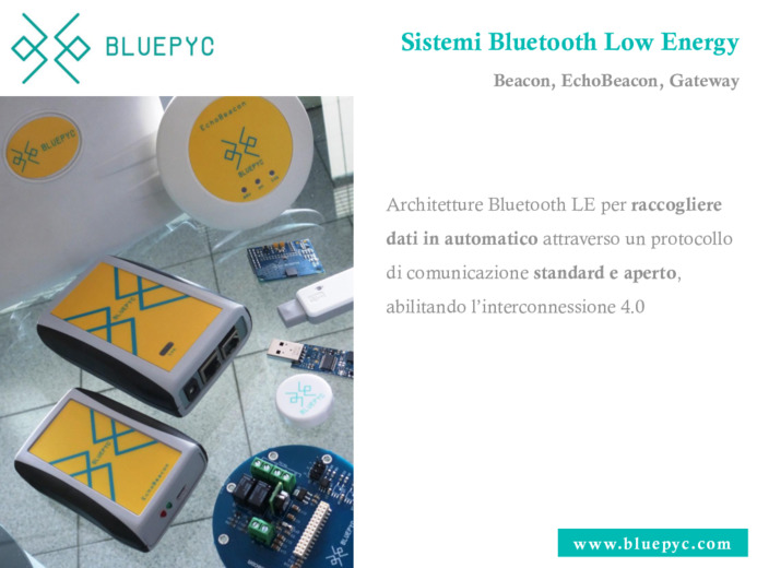 Parco prodotti Bluetooth Low Energy