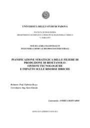 Andrea Bernardi - Department of Industrial Engineering, University of Padova