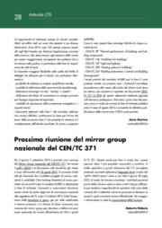 Plenaria del CEN/TC 371: il punto sui lavori inerenti al