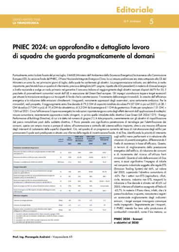 PNIEC 2024: un approfondito e dettagliato lavoro di squadra che guarda pragmaticamente al domani