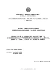 Davide Zarantonello - Department of Industrial Engineering, University of Padova