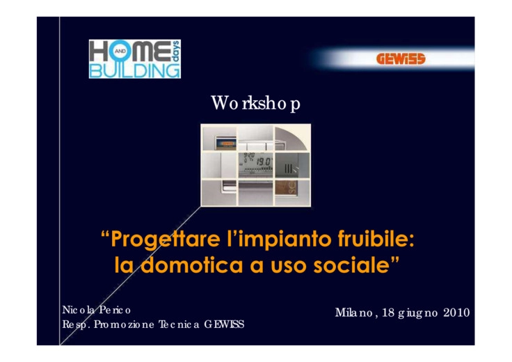 Progettare l