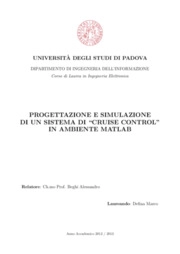 Marco Defina - Department of Industrial Engineering, University of Padova