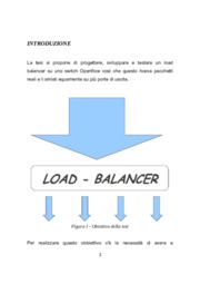 Progetto e sviluppo di un algoritmo di load-balancing di traffico