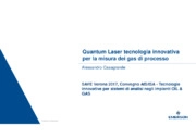 Quantum Laser tecnologia innovativa per la misura dei gas di processo              