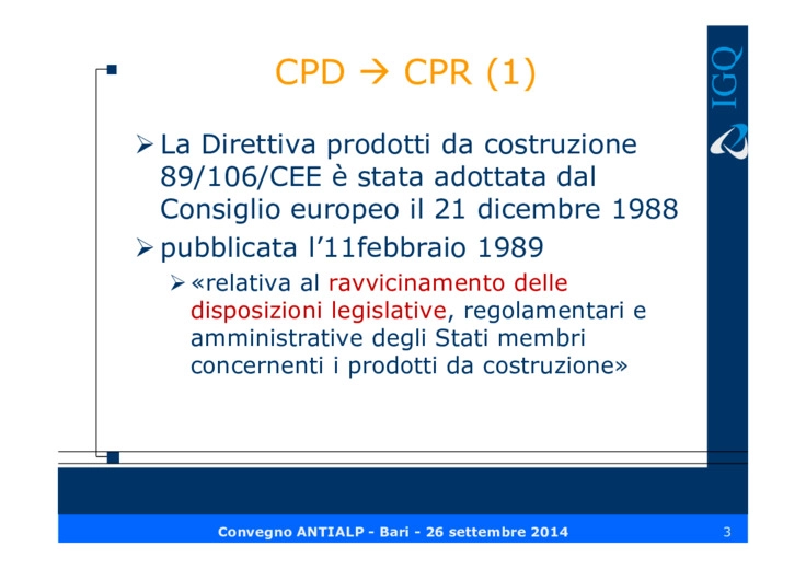 Requisiti di base per le opere di costruzione e caratteristiche