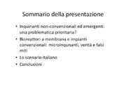 Rimozione di microinquinanti prioritari in processi di depurazione per il