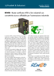 Router certificato ATEX e Sim industriali con connettivit sicura e affidabile per l'automazione industriale