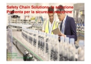 Safety Chain Solutions, la soluzione Preventa per la sicurezza macchine
