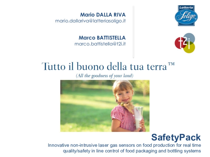 SafetyPack, una tecnologia per il monitoraggio in linea in tempo reale,  presenza dei gas in fase di confezionamento - 2