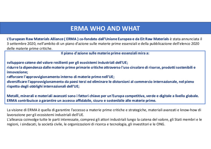 Scenari: mercati di approvvigionamento e alternative per supply chain competitive e resilienti