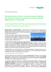 Schneider Electric riunisce i suoi partner system integrator per affrontare insieme le transizioni gemelle