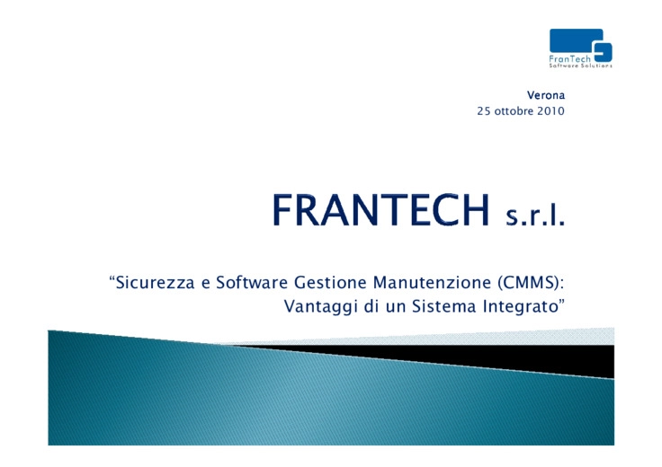 Sicurezza e software gestione manutenzione: vantaggi di un sistema integrato