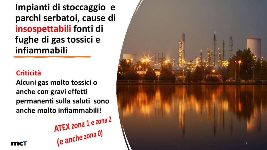 Sicurezza gas, impianti di stoccaggio sostanze tossiche infiammabili nei siti a rischio di esplosione (ATEX): tecnologie e soluzioni a supporto