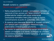 Simulazioni di barrieramento fisico e idraulico in siti di bonifica
