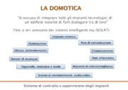 Sistema di controllo e supervisione degli impianti