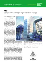 Energia, Generatori di vapore, Idroelettrico, ORC, Turbine