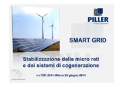 Smart grid: stabilizzazione micro reti e sistemi di cogenerazione per