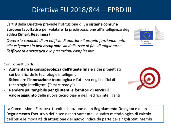 Smart Rediness Indicator (SRI), il nuovo indicatore di predisposizione all'intelligenza degli edifici