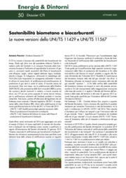 Sostenibilit biometano e biocarburanti. Le nuove versioni della UNI/TS 11429 e UNI/TS 11567