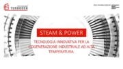 Steam&Power ORC system ®: tecnologia innovativa per la cogenerazione industriale ad alta temperatura