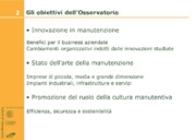 Strategie per migliorare il servizio manutenzione tramite il condition monitoring