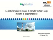 Strumentazione di misura per liquidi e gas reflui in condizione