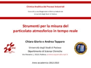 Chiara Giorio  - Department of Industrial Engineering, University of Padova