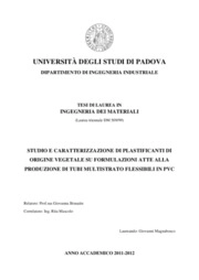 Giovanni Magnabosco - Department of Industrial Engineering, University of Padova