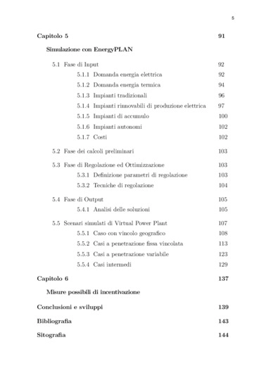 Studio e Analisi di configurazioni impiantistiche di tipo Virtual Power