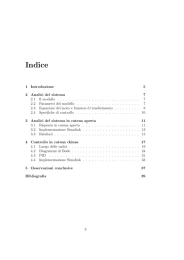 Studio in ambiente Matlab/Simulink di un sistema di controllo per sospensioni attive