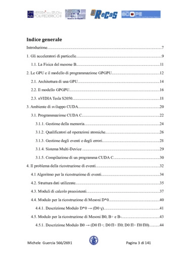 Sviluppo di un codice parallelo su GPU per la ricostruzione