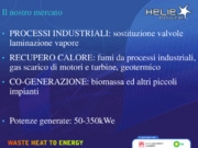 Lo Screw Expander per la produzione di energia elettrica con