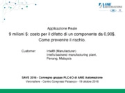 Tecnologie di Controllo e Comunicazione per Industry 4.0 nel settore