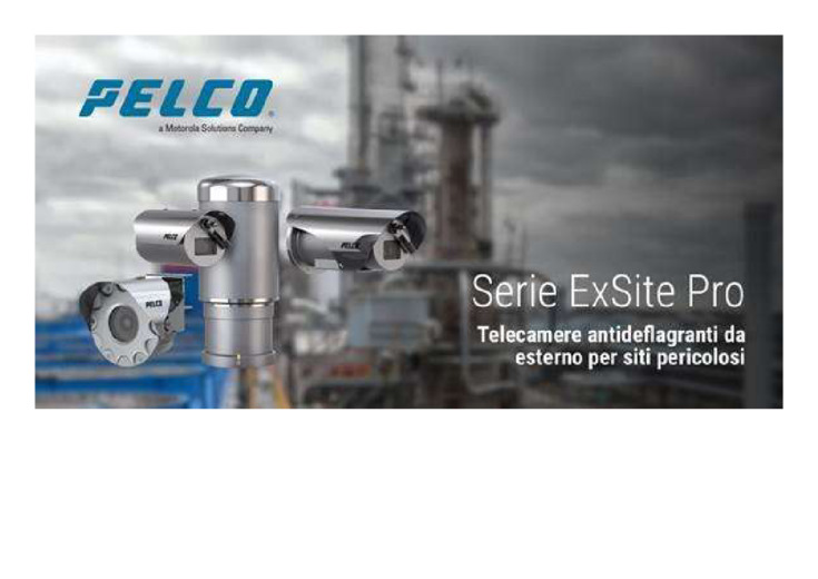 Telecamere ExSite Pro di Pelco