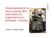 Teleriscaldamento di Nova Levante (BZ): Case history di cogenerazione a