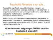 Tracciabilità Alimentare e non solo, tecnologie di identificazione per garantire