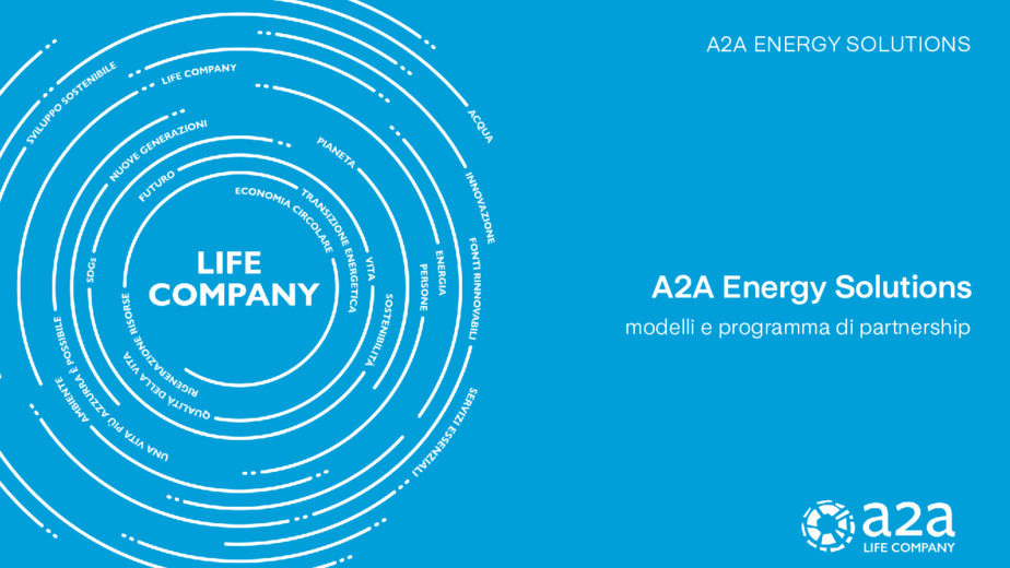 Transition network tour, il programma di partnership di A2A dedicato agli operatori della filiera dell'efficienza energetica.