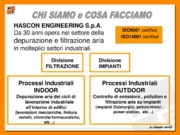 Trattamento delle emissioni da combustione di biomasse