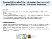 Trattamento via-Nitrito di liquami ad elevato carico di nutrienti: il