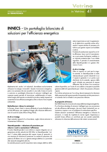 Un portafoglio bilanciato di soluzioni per l'efficienza energetica